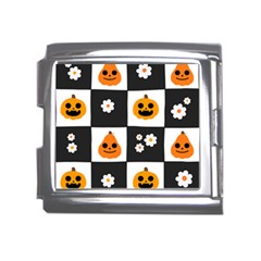 Seamless Halloween Pattern With Smiling Pumpkin 20240926 161714 0000 Mega Link Italian Charm (18mm)