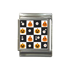 Seamless Halloween Pattern With Smiling Pumpkin 20240926 161714 0000 Italian Charm (13mm) by Safari