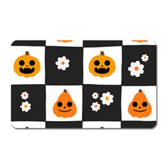 Seamless Halloween Pattern With Smiling Pumpkin 20240926 161714 0000 Magnet (rectangular) by Safari