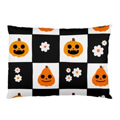 Seamless Halloween Pattern With Smiling Pumpkin 20240926 161714 0000 Pillow Case by Safari