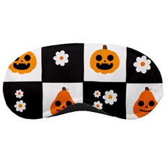 Seamless Halloween Pattern With Smiling Pumpkin 20240926 161714 0000 Sleep Mask by Safari