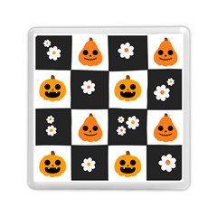 Seamless Halloween Pattern With Smiling Pumpkin 20240926 161714 0000 Memory Card Reader (square) by Safari