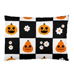 Seamless Halloween Pattern With Smiling Pumpkin 20240926 161714 0000 Pillow Case (Two Sides) Back