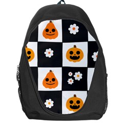 Seamless Halloween Pattern With Smiling Pumpkin 20240926 161714 0000 Backpack Bag by Safari