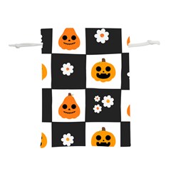 Seamless Halloween Pattern With Smiling Pumpkin 20240926 161714 0000 Lightweight Drawstring Pouch (s) by Safari