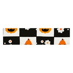 Seamless Halloween Pattern With Smiling Pumpkin 20240926 161714 0000 Banner And Sign 4  X 1  by Safari