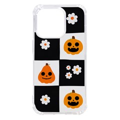 Seamless Halloween Pattern With Smiling Pumpkin 20240926 161714 0000 Iphone 14 Pro Tpu Uv Print Case by Safari