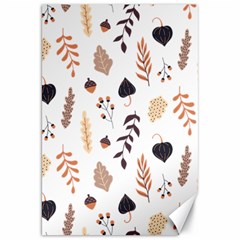 Autumn Seamless Leaves Pattern  Canvas 20  X 30  by Safari