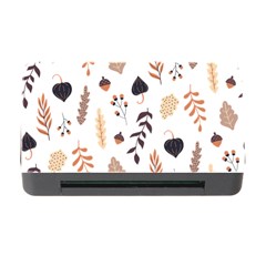 Autumn Seamless Leaves Pattern  Memory Card Reader With Cf by Safari