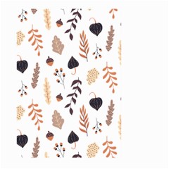 Autumn Seamless Leaves Pattern  Large Garden Flag (two Sides) by Safari