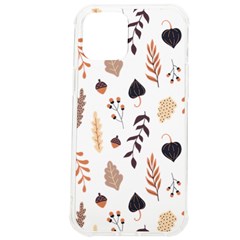 Autumn Seamless Leaves Pattern  Iphone 12 Pro Max Tpu Uv Print Case