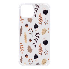 Autumn Seamless Leaves Pattern  Iphone 13 Tpu Uv Print Case