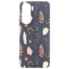 Autumn Seamless Leaves Pattern  Samsung Galaxy S24 Plus 6 7 Inch Black Tpu Uv Case by Safari