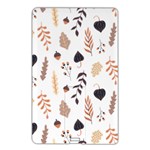 Autumn Seamless Leaves Pattern  Name Card Style USB Flash Drive Front