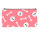 Halloween Pattern With Sculles And Bones 20240926 160927 0000 Pencil Case Front