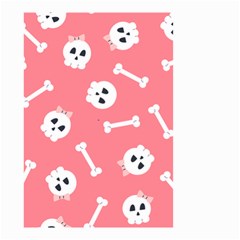 Halloween Pattern With Sculles And Bones 20240926 160927 0000 Small Garden Flag (two Sides)