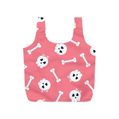 Halloween Pattern With Sculles And Bones 20240926 160927 0000 Full Print Recycle Bag (s)