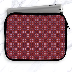 Brown Red Dot Pattern Apple Ipad 2/3/4 Zipper Cases by ytdream