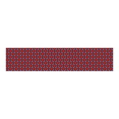 Brown Red Dot Pattern Velvet Scrunchie by ytdream