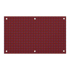 Brown Red Dot Pattern Banner And Sign 5  X 3  by ytdream