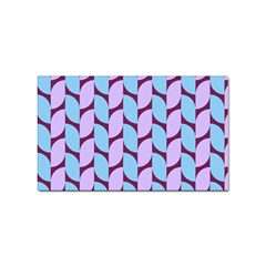 Purple Blue Pattern Sticker (rectangular) by ytdream