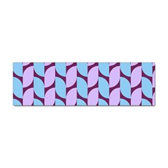 Purple Blue Pattern Sticker (bumper) by ytdream