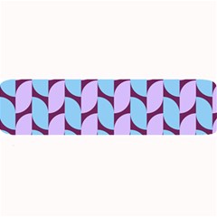 Purple Blue Pattern Large Bar Mat by ytdream