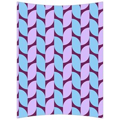 Purple Blue Pattern Back Support Cushion