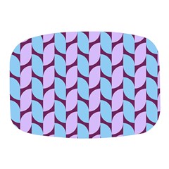 Purple Blue Pattern Mini Square Pill Box by ytdream