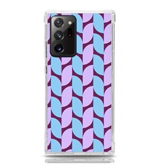 Purple Blue Pattern Samsung Galaxy Note 20 Ultra Tpu Uv Case by ytdream