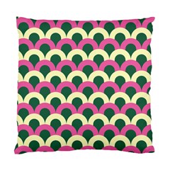 Green Yellow Pattern Standard Cushion Case (two Sides)