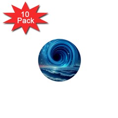 Astral Waveform Fantasy 1  Mini Buttons (10 Pack)  by Grandong