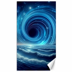 Astral Waveform Fantasy Canvas 40  X 72  by Grandong