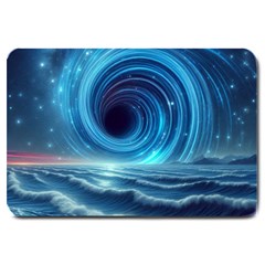 Astral Waveform Fantasy Large Doormat by Grandong