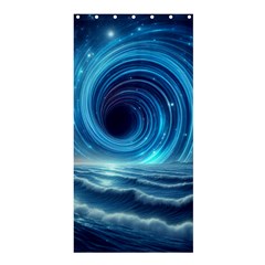 Astral Waveform Fantasy Shower Curtain 36  X 72  (stall)  by Grandong