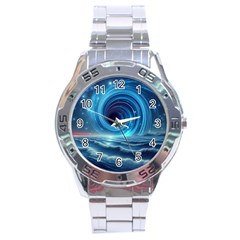 Astral Waveform Fantasy Stainless Steel Analogue Watch by Grandong