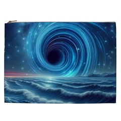 Astral Waveform Fantasy Cosmetic Bag (xxl) by Grandong