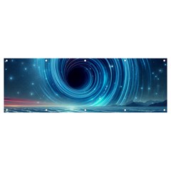 Astral Waveform Fantasy Banner And Sign 12  X 4  by Grandong