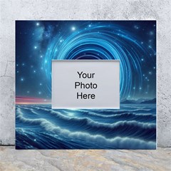 Astral Waveform Fantasy White Wall Photo Frame 5  X 7  by Grandong