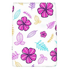 Flowers Leaves Pattern Art Bloom Removable Flap Cover (l) by Grandong