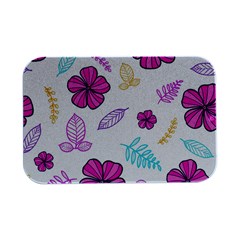 Flowers Leaves Pattern Art Bloom Open Lid Metal Box (silver)   by Grandong