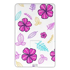 Flowers Leaves Pattern Art Bloom Name Card Style Usb Flash Drive by Grandong