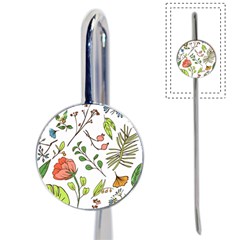 Line Floral Art Pattern Ornament Book Mark by Grandong