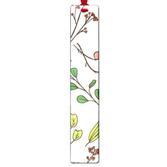 Line Floral Art Pattern Ornament Large Book Marks by Grandong