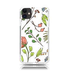 Line Floral Art Pattern Ornament Iphone 11 Tpu Uv Print Case by Grandong