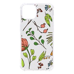 Line Floral Art Pattern Ornament Iphone 13 Tpu Uv Print Case by Grandong