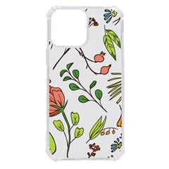 Line Floral Art Pattern Ornament Iphone 13 Pro Max Tpu Uv Print Case by Grandong