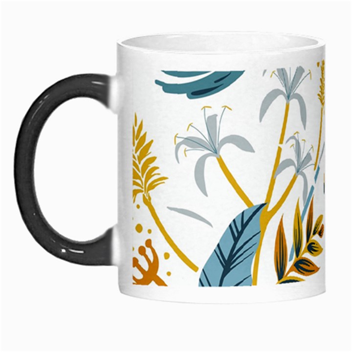 Artwork Backdrop Bird Blue Morph Mug