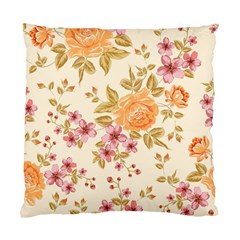 Peony Flower Pattern Background Standard Cushion Case (two Sides) by Grandong