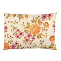 Peony Flower Pattern Background Pillow Case (two Sides) by Grandong